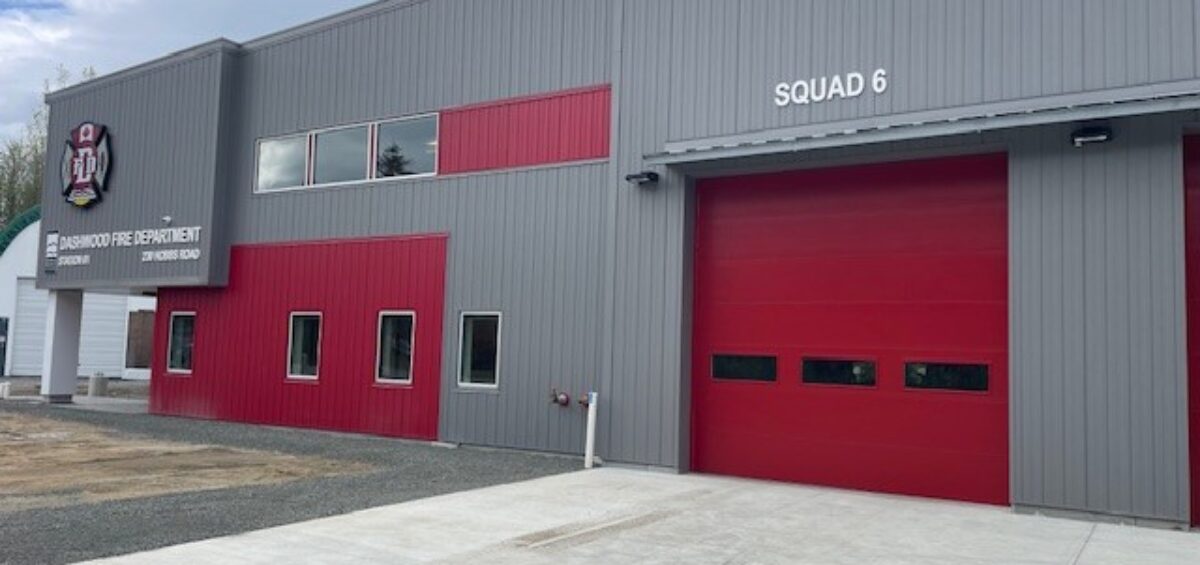 Dashwood Fire Hall Industrial Plumbing, Heating, Venting, Air Conditioning